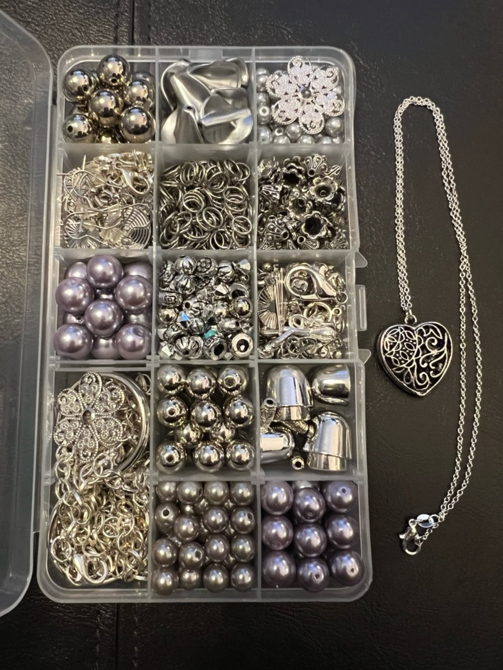 Craft Beads, SILVER WHAT NOTS & DO DADS, Jewelry Supplies, loose bulk beads